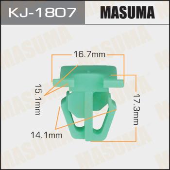 MASUMA KJ-1807 - Clip, trim/protective strip www.avaruosad.ee