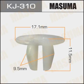 MASUMA KJ-310 - Clip, trim/protective strip www.avaruosad.ee