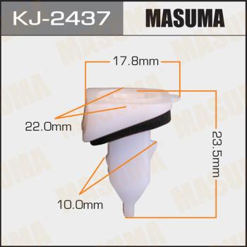 MASUMA KJ-2437 - Clip, trim/protective strip www.avaruosad.ee