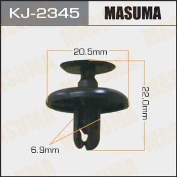MASUMA KJ-2345 - Clip, trim/protective strip www.avaruosad.ee