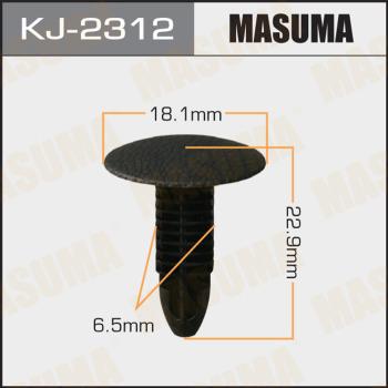 MASUMA KJ-2312 - Зажим, молдинг / защитная накладка www.avaruosad.ee