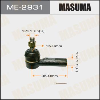 MASUMA ME-2931 - Tie Rod End www.avaruosad.ee