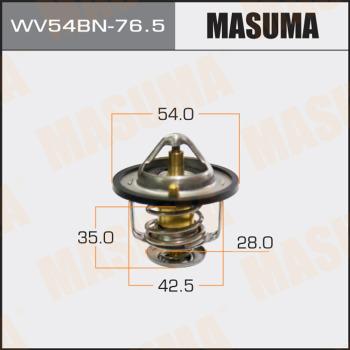 MASUMA WV54BN-76.5 - Thermostat, coolant www.avaruosad.ee