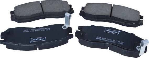 Maxgear 19-0539 - Juego de pastillas de freno www.avaruosad.ee