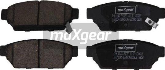Maxgear 19-1146 - Brake Pad Set, disc brake www.avaruosad.ee