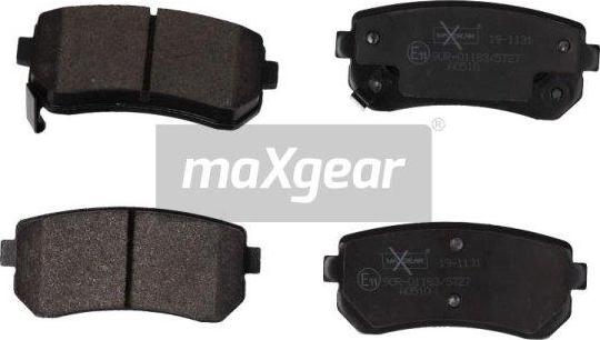Maxgear 19-1131 - Brake Pad Set, disc brake www.avaruosad.ee