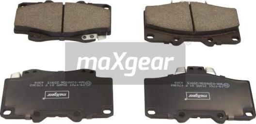 Maxgear 19-1761 - Brake Pad Set, disc brake www.avaruosad.ee