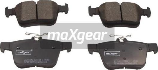 Maxgear 19-3012 - Brake Pad Set, disc brake www.avaruosad.ee
