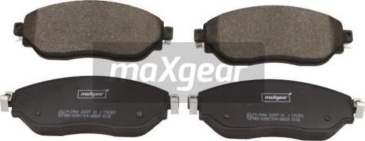 Maxgear 19-2944 - Brake Pad Set, disc brake www.avaruosad.ee