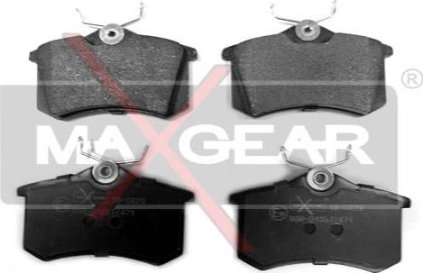 Maxgear 19-0429 - Brake Pad Set, disc brake www.avaruosad.ee