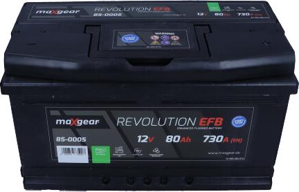 Maxgear 85-0005 - Стартерная аккумуляторная батарея, АКБ www.avaruosad.ee