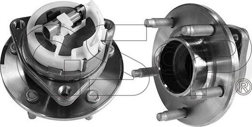 MDR GSP-9400306 - Wheel hub, bearing Kit www.avaruosad.ee