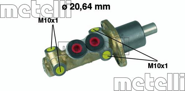 Metelli 05-0059 - Brake Master Cylinder www.avaruosad.ee