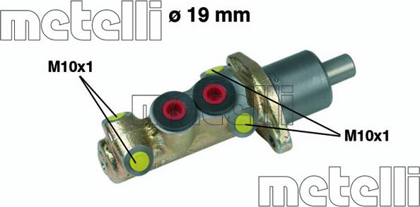 Metelli 05-0061 - Brake Master Cylinder www.avaruosad.ee