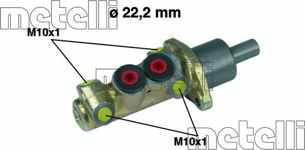 Metelli 05-0196 - Brake Master Cylinder www.avaruosad.ee