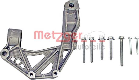 Metzger 58081101 - Stub Axle, wheel suspension www.avaruosad.ee