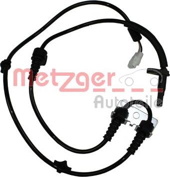 Metzger 0900754 - Sensor ABS, wheel speed www.avaruosad.ee