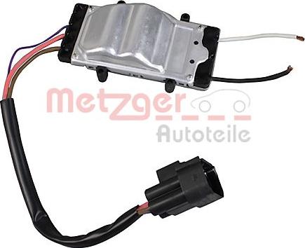 Metzger 0917450 - Control Unit, electric fan (engine cooling) www.avaruosad.ee