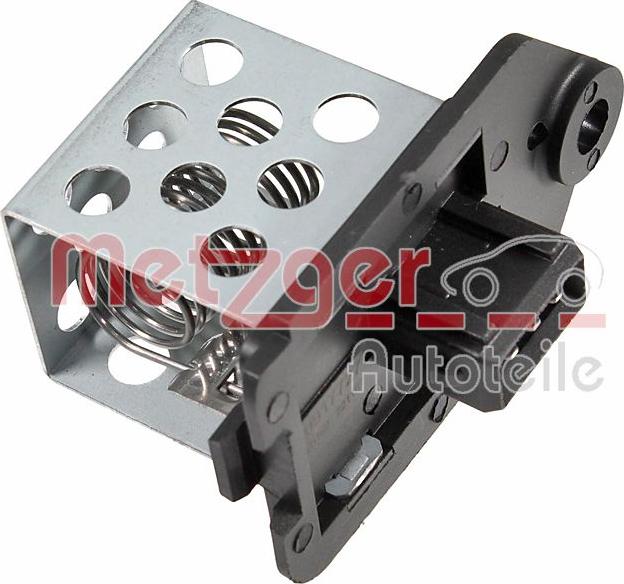 Metzger 0917727 - Pre-resistor, electro motor radiator fan www.avaruosad.ee