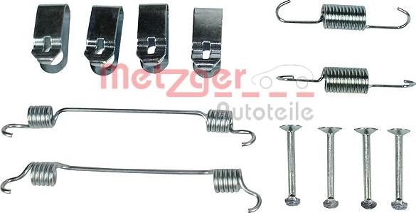 Metzger 105-0019 - Accessory Kit, parking brake shoes www.avaruosad.ee