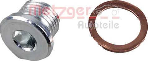 Metzger 8030074 - Sealing Plug, oil sump www.avaruosad.ee