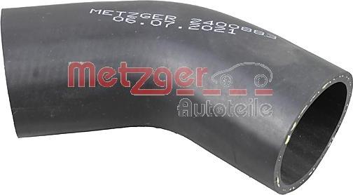 Metzger 2400883 - Charger Intake Hose www.avaruosad.ee