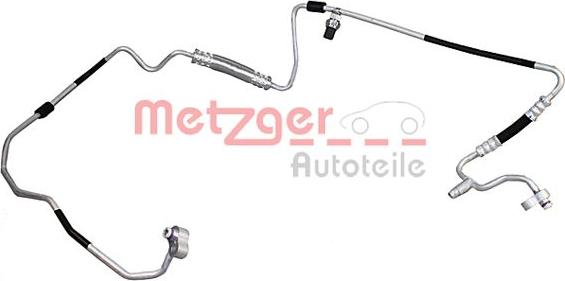 Metzger 2360093 - High Pressure Line, air conditioning www.avaruosad.ee