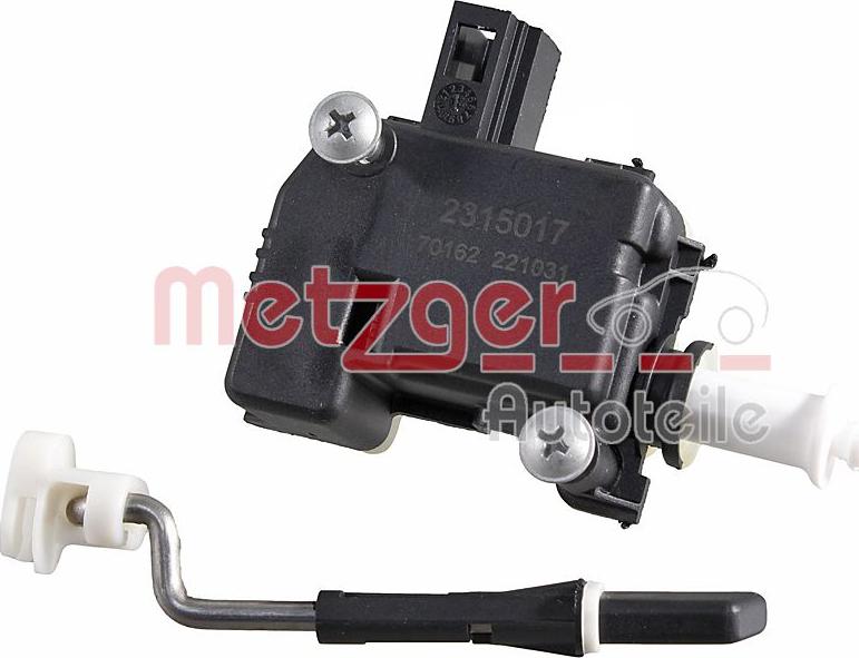 Metzger 2315017 - Control, actuator, central locking system www.avaruosad.ee