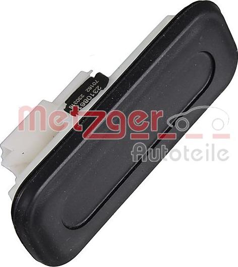 Metzger 2310861 - Switch, rear hatch release www.avaruosad.ee