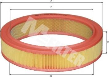 Mfilter A 123 - Air Filter www.avaruosad.ee