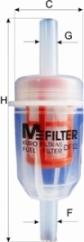 Mfilter DF 12 - Fuel filter www.avaruosad.ee