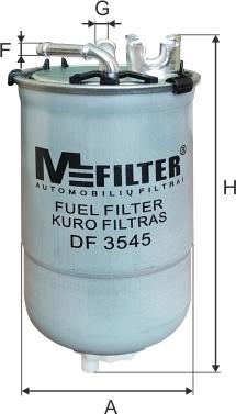 Mfilter DF 3545 - Fuel filter www.avaruosad.ee