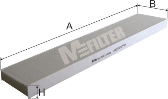 Mfilter K 909 - Filter, interior air www.avaruosad.ee