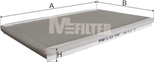 Mfilter K 907 - Filter, interior air www.avaruosad.ee