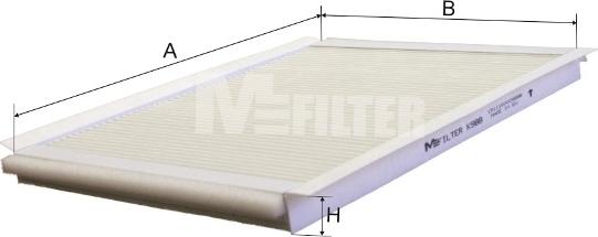 Mfilter K 988 - Filter, interior air www.avaruosad.ee