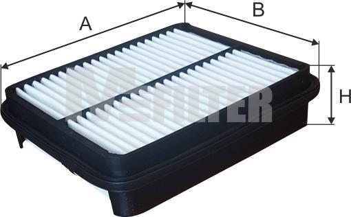 Mfilter K 7106 - Filtre à air www.avaruosad.ee