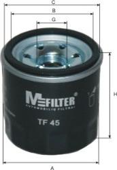 Mfilter TF 45 - Oil Filter www.avaruosad.ee