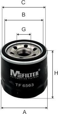 Mfilter TF 6563 - Oil Filter www.avaruosad.ee
