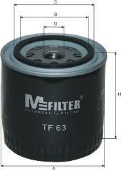 Mfilter TF 63 - Oil Filter www.avaruosad.ee