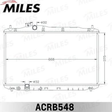 Miles ACRB548 - Radiators, Motora dzesēšanas sistēma www.avaruosad.ee
