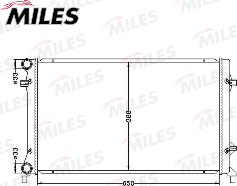 Miles ACRB017 - Radiators, Motora dzesēšanas sistēma www.avaruosad.ee