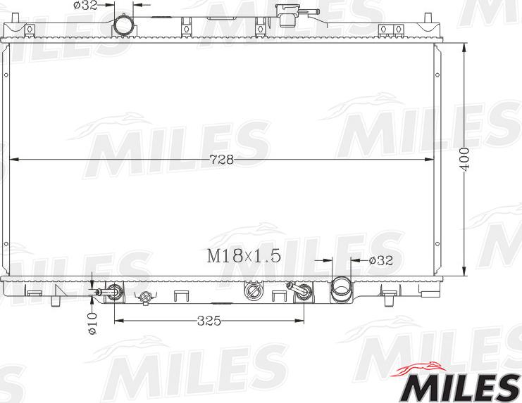 Miles ACRB211 - Radiators, Motora dzesēšanas sistēma www.avaruosad.ee