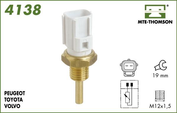 MTE-Thomson 4138 - Sensor, coolant temperature www.avaruosad.ee