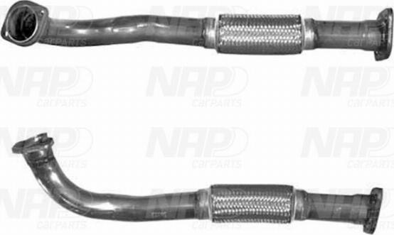 NAP CAF10248 - Exhaust Pipe www.avaruosad.ee