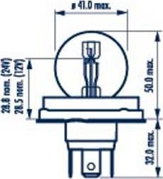 Narva 492113000 - Bulb, spotlight www.avaruosad.ee