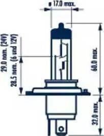 Narva 480613000 - Bulb, fog light www.avaruosad.ee