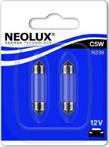 NEOLUX® N239-02B - Bulb, licence plate light www.avaruosad.ee