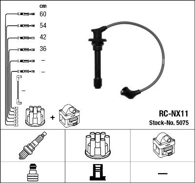 NGK 5075 - Ignition Cable Kit www.avaruosad.ee