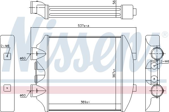 Nissens 96405 - Kompressoriõhu radiaator www.avaruosad.ee