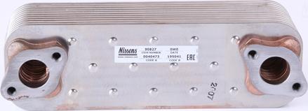 Nissens 90827 - Масляный радиатор, двигательное масло www.avaruosad.ee
